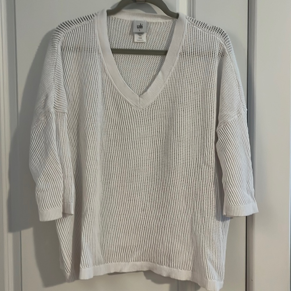 Cabi Breeze Pullover size Large.